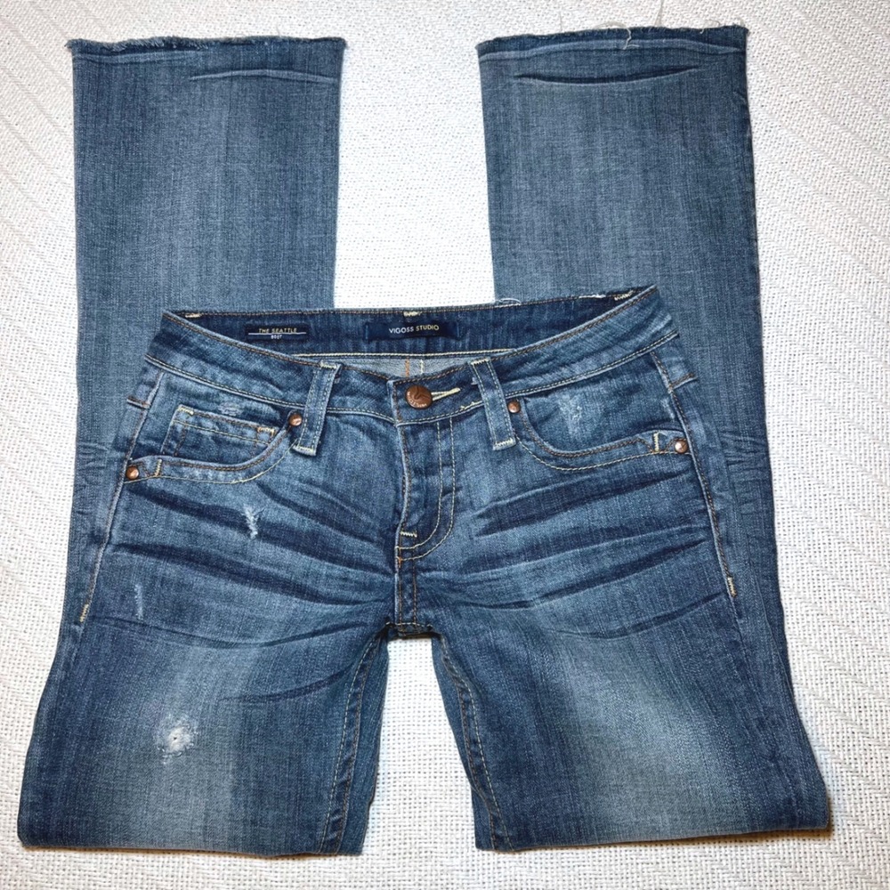 Y2K Lowrise Bootcut Vigoss Studio The Seattle Bootcut Jeans Womens 3/4 27
